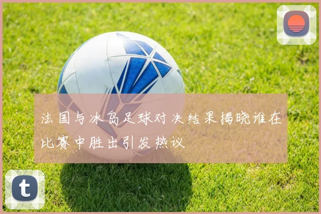 法国与冰岛足球对决结果揭晓谁在比赛中胜出引发热议